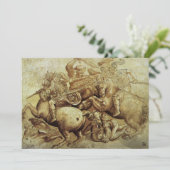 レオナルド・ダ・ヴィンチの『アングィアーリの戦い』 招待状 (スタンド正面)