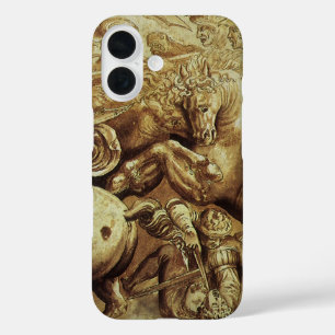 レオナルド・ダ・ヴィンチの『アングィアーリの戦い』 iPhone 16ケース