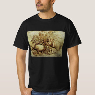 レオナルド・ダ・ヴィンチの『アングィアーリの戦い』 Tシャツ