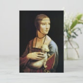 レオナルド・ダ・ヴィンチの『ermineを持つ貴婦人』 (スタンド正面)