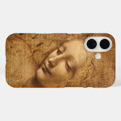 レオナルド・ダ・ヴィンチのScapigliata、女性の頭 Case-Mate iPhoneケース (裏面 (横))