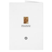 レオナルド・ダ・ヴィンチポートレート・オブ・サンアン勉強 (裏面)