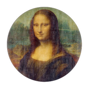 レオナルド・ダ・ヴィンチ著モナ・リザ カッティングボード