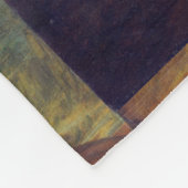 レオナルド・ダ・ヴィンチ著モナ・リザ フリースブランケット (角)