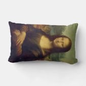 レオナルド・ダ・ヴィンチ著モナ・リザ ランバークッション (裏面)