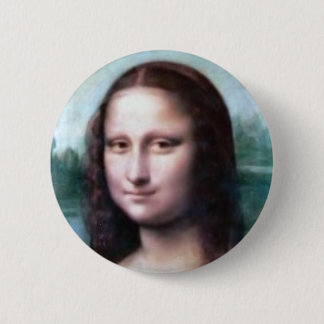 レオナルド・ダ・ヴィンチ著モナ・リザ 缶バッジ