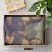 レオナルド・ダ・ヴィンチ著モナ・リザ 薄葉紙 (ギフト)