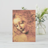 レオナルド・ダ・ヴィンチ著美しい女性 招待状 (スタンド正面)