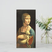 レオナルド・ダ・ヴィンチ – エルミンを持つ女性 シーズンカード (スタンド正面)