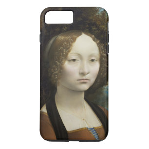 レオナルド・ダ・ヴィンチ・ジネブラ・デ・ベ絵画ンチ iPhone 8 PLUS/7 PLUSケース