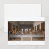 レオナルド・ダ・ヴィンチ・ハガキによる最後の晩餐 シーズンポストカード (正面/裏面)