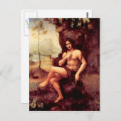 レオナルド・ダ・ヴィンチ - バッカス ポストカード (正面/裏面)