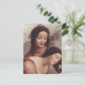 レオナルド・ダ・ヴィンチ・ヒル。Anna selbdritt, Szene: Hl.A ポストカード (スタンド正面)