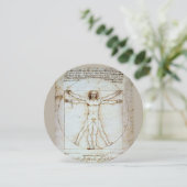 レオナルド・ダ・ヴィンチ…ビトルビアンの男の高精細カード 招待状 (スタンド正面)