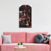 レオナルド・ダ・ヴィンチ – マドンナ・オブ・ザ・ロック キャンバスプリント (インサイチュ (リビング))