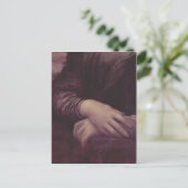 レオナルド・ダ・ヴィンチ・モナリザ(ラ・ジャコンダ)詳細: ポストカード (スタンド正面)