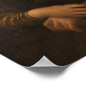 レオナルド・ダ・ヴィンチ・モナ・リサ・ポスター ポスター (角)