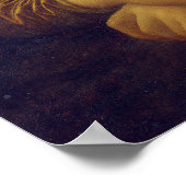 レオナルド・ダ・ヴィンチ、モナ・リサ、ラ・ジオコンダ ポスター (角)