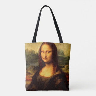 レオナルド・ダ・ヴィンチ-モナ・リザのLa Gioconda 1503年 トートバッグ
