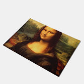 レオナルド・ダ・ヴィンチ-モナ・リザのLa Gioconda 1503年 ドアマット (アングル)
