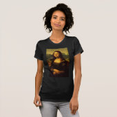 レオナルド・ダ・ヴィンチ、モナ・リザ Tシャツ (正面フル)