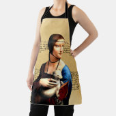 レオナルド・ダ・ヴィンチ・レディとエルミン エプロン (インサイチュ)
