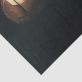 レオナルド・ダ・ヴィンチ・レディとエルミン・デコッページ 薄葉紙 (詳細)