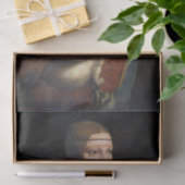 レオナルド・ダ・ヴィンチ・レナのヴァーゼルを持つ女性 薄葉紙 (ギフト)