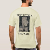 レオナルド・ダ・ヴィンチ-引用文-ワイシャツ Tシャツ (裏面)