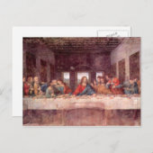 レオナルド・ダ・ヴィンチ – 最後の晩餐 ポストカード (正面/裏面)
