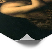 レオナルド・ダ・ヴィンチ – 洗礼者セント・ジョン ポスター (角)