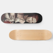 レオナルド・ダ・ヴィンチ- Ermineを持つ女性 スケートボード (横)