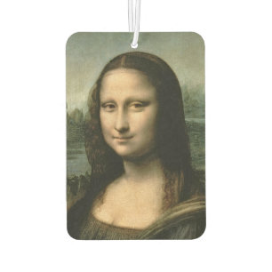 レオナルド・ダ・ヴィンチ Mona Lisa, c.1503-6 カーエアーフレッシュナー