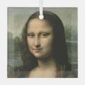 レオナルド・ダ・ヴィンチ | Mona Lisa, c.1503-6 ガラスオーナメント (正面)