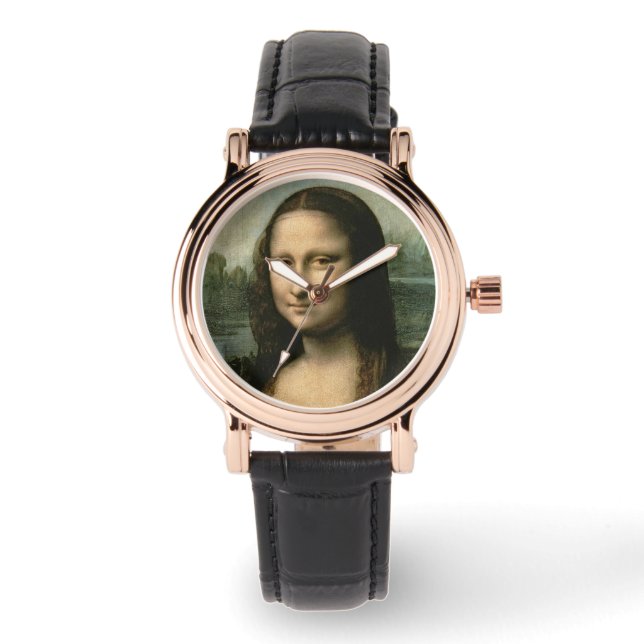 レオナルド・ダ・ヴィンチ | Mona Lisa, c.1503-6 腕時計 (正面)