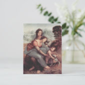 レオナルド・ヴィンチ – 聖アンとのヴァージンと子 ポストカード (スタンド正面)