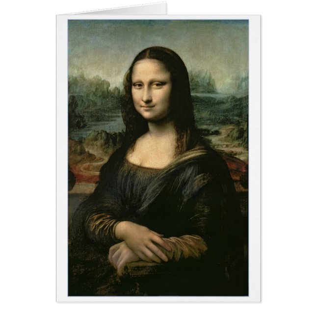 レオナルド・ヴィンチ | Mona Lisa, c.1503-6 (正面)
