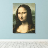 レオナルド・ヴィンチ | Mona Lisa, c.1503-6 キャンバスプリント (インサイチュ (ウッドフロア))