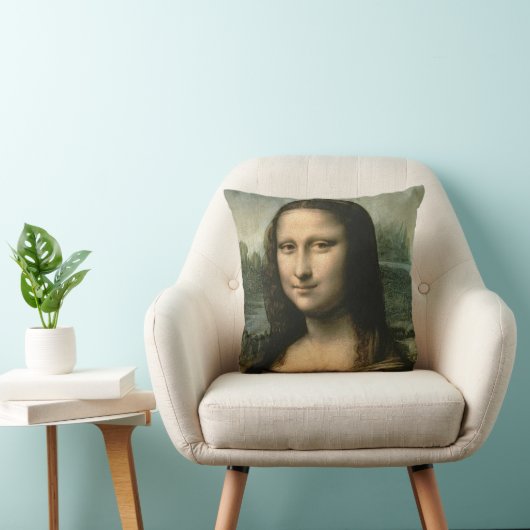 レオナルド・ヴィンチ | Mona Lisa, c.1503-6 クッション (椅子)
