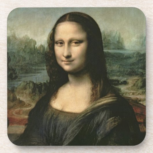 レオナルド・ヴィンチ | Mona Lisa, c.1503-6 コースター (正面)