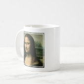 レオナルド・ヴィンチ | Mona Lisa, c.1503-6 コーヒーマグカップ (正面左)