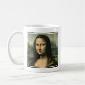 レオナルド・ヴィンチ | Mona Lisa, c.1503-6 コーヒーマグカップ (左)