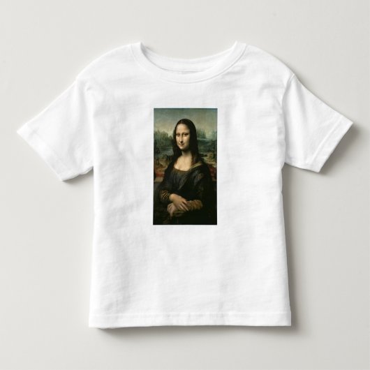 レオナルド・ヴィンチ | Mona Lisa, c.1503-6 トドラーTシャツ (正面)
