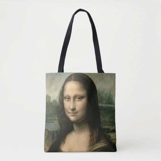 レオナルド・ヴィンチ | Mona Lisa, c.1503-6 トートバッグ (正面)