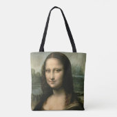 レオナルド・ヴィンチ | Mona Lisa, c.1503-6 トートバッグ (裏面)