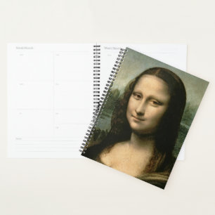レオナルド・ヴィンチ Mona Lisa, c.1503-6 プランナー手帳