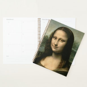 レオナルド・ヴィンチ Mona Lisa, c.1503-6 プランナー手帳