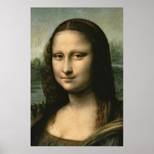 レオナルド・ヴィンチ Mona Lisa, c.1503-6 ポスター