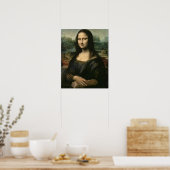 レオナルド・ヴィンチ | Mona Lisa, c.1503-6 ポスター (キッチン)