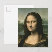 レオナルド・ヴィンチ | Mona Lisa, c.1503-6 ポストカード (正面/裏面)